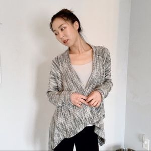 Ann taylor tan knit cardigan